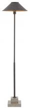  8000-0016 - Fudo Black Floor Lamp