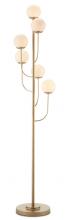  8000-0097 - Farnsworth Brass Floor Lamp