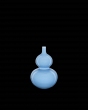  1200-0610 - Sky Blue Double Gourd Vase