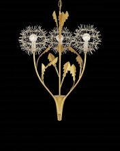  9000-1081 - Dandelion Silver & Gold Pendan