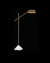  8000-0134 - Repertoire Brass Floor Lamp