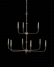  9000-1129 - Nottaway Two-Tier Bronze Chandelier