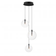  E25073-18BK - Global-Multi-Light Pendant