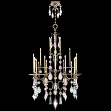  714040-1ST - Encased Gems 53"W Round Chandelier