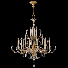  770040ST - Beveled Arcs 58"W Round Chandelier