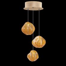  866240-22LD - Vesta 9"W Round Pendant