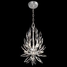  881540ST - Lily Buds 12"W Round Pendant