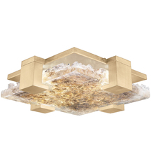  895440-32ST - Terra 16.75"W Square Flush Mount