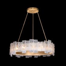  910340-2ST - Lunea 33"W Round Pendant